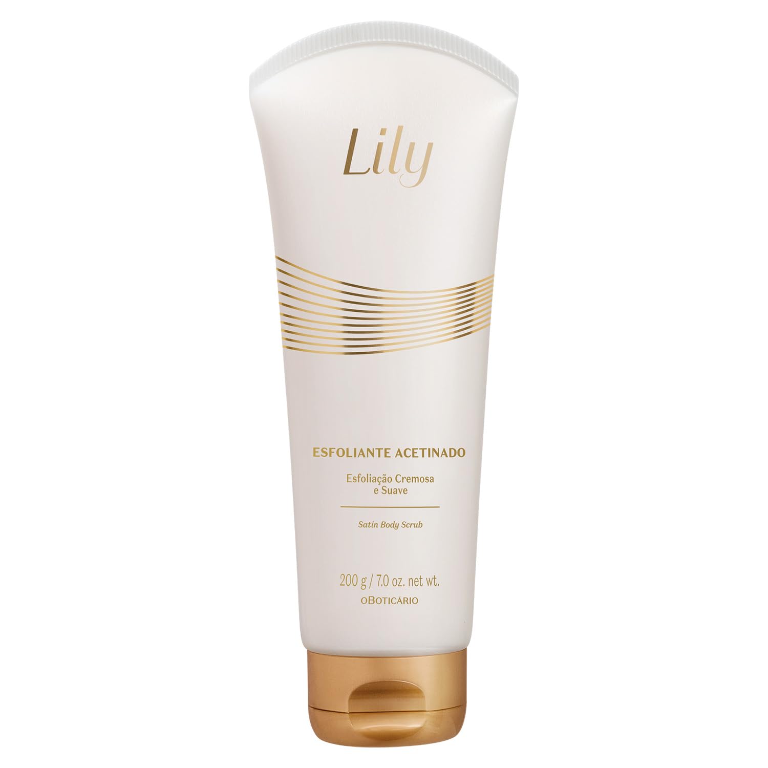 O Boticário Lily Moisturizing Body Cream | Scented Body Lotion | Lily Flower Long Fragrance and 48 Hours of Hydration | 250g