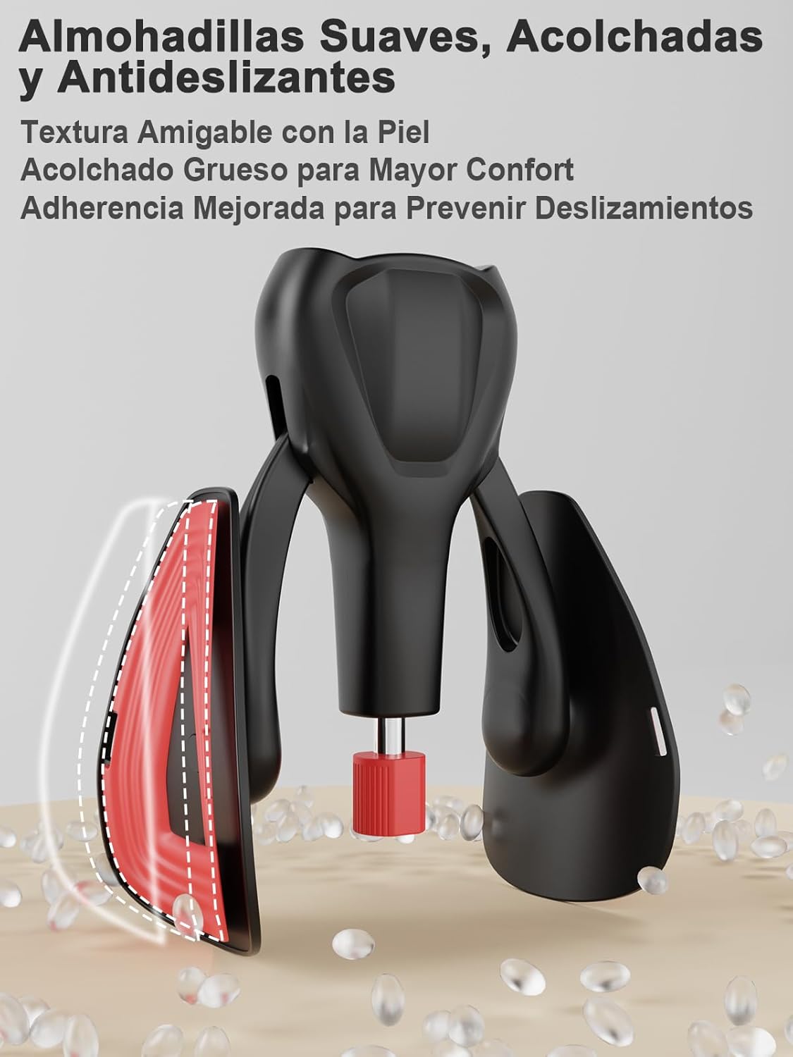 Dispositivo de Ejercicio del Suelo Pélvico, Entrenador Ajustable de Kegel de 77 LB para Pierna Interior y Cadera, Equipamiento de Entrenamiento en Casa para Hombres y Mujeres, con Banda