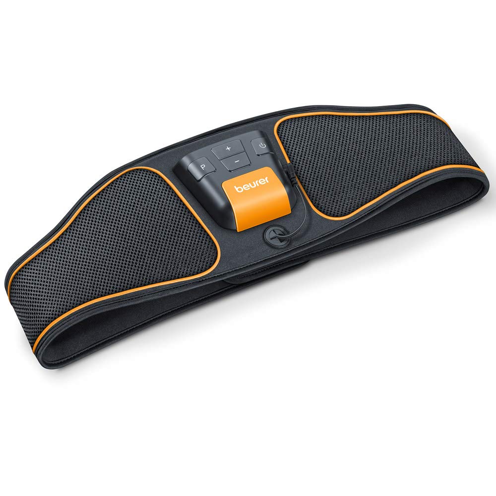 Beurer Antelope Corefit I EMS Training Belt, Abdominal Muscle Stimulation, Muscle Building, 9 Training Programs, 4 Electrodes