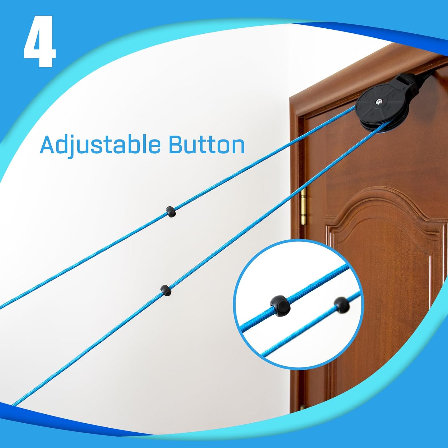 Shoulder Pulley, [Update] Shoulder Rehabilitation Pulleys for Physiotherapy, Rope Pulleys Gym for Home, Exercise and Gate Exercise Ropes for Rehabilitation, Exercise and Injury Prevention